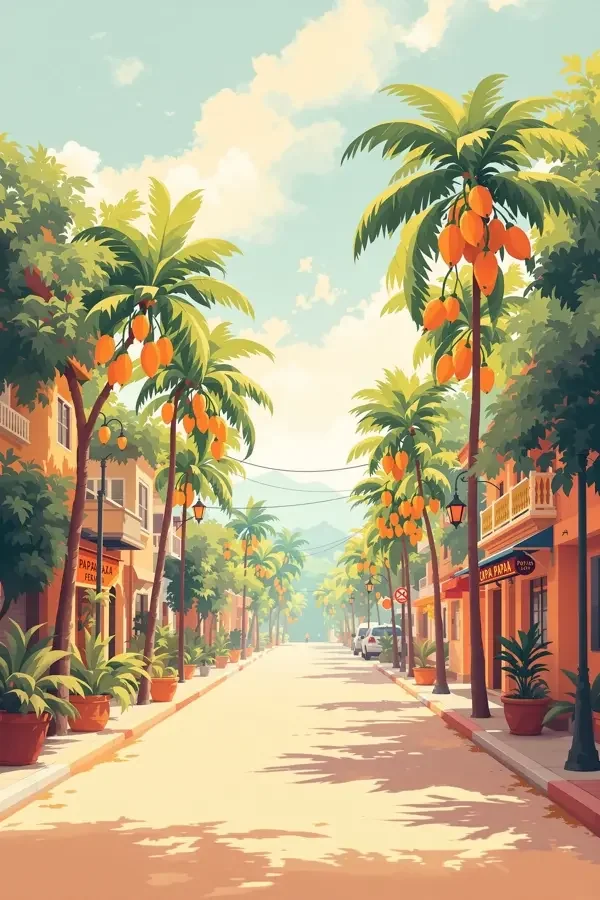 木瓜小镇海报